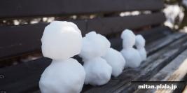 2014-02-08 東京の積雪(皇居、立会街道)