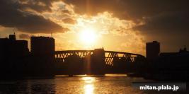 2014-03-22 向島百花園、隅田川